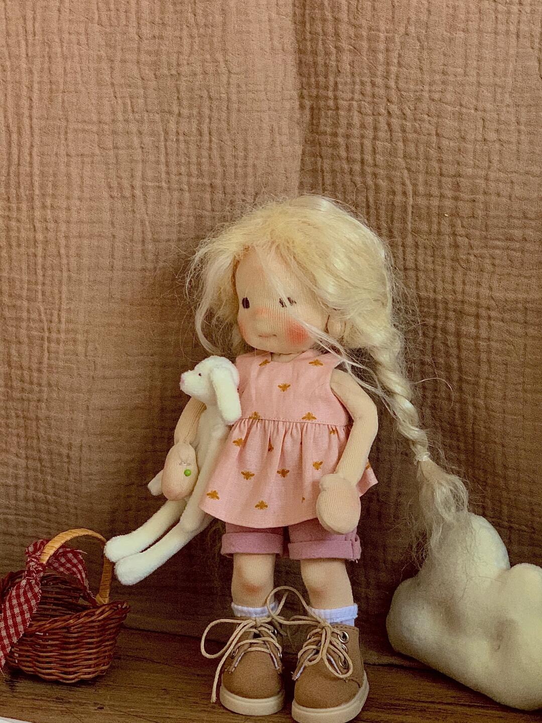 pink dress doll