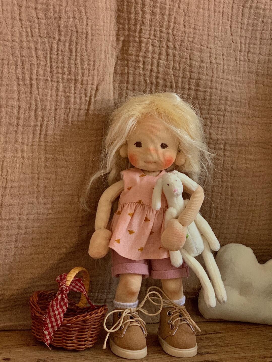pink dress doll