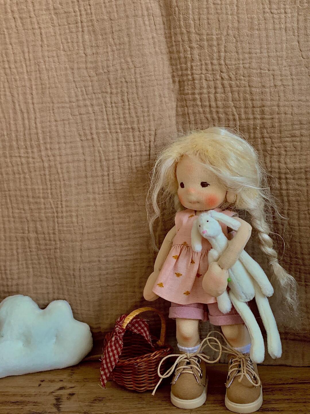 pink dress doll