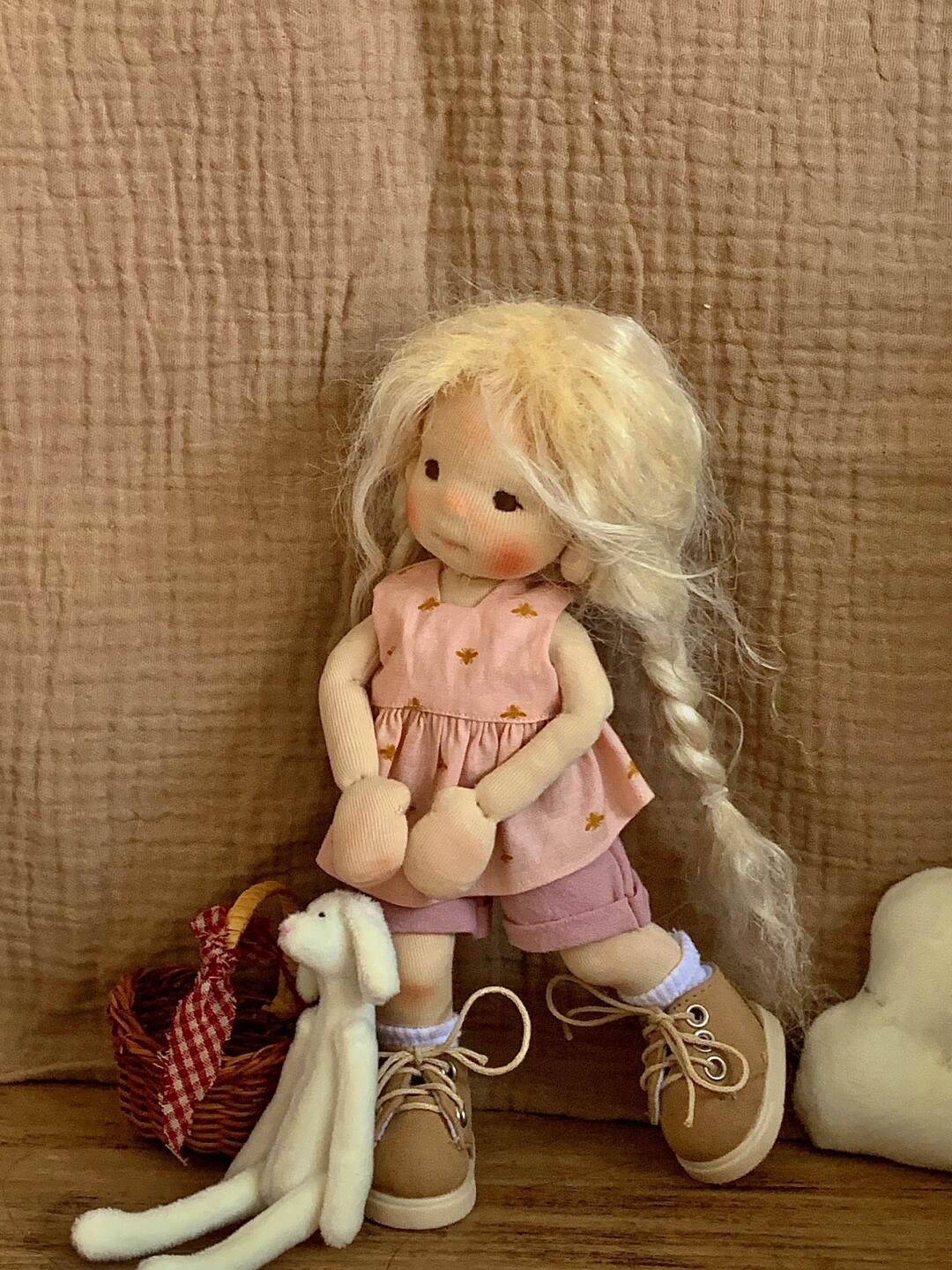 pink dress doll