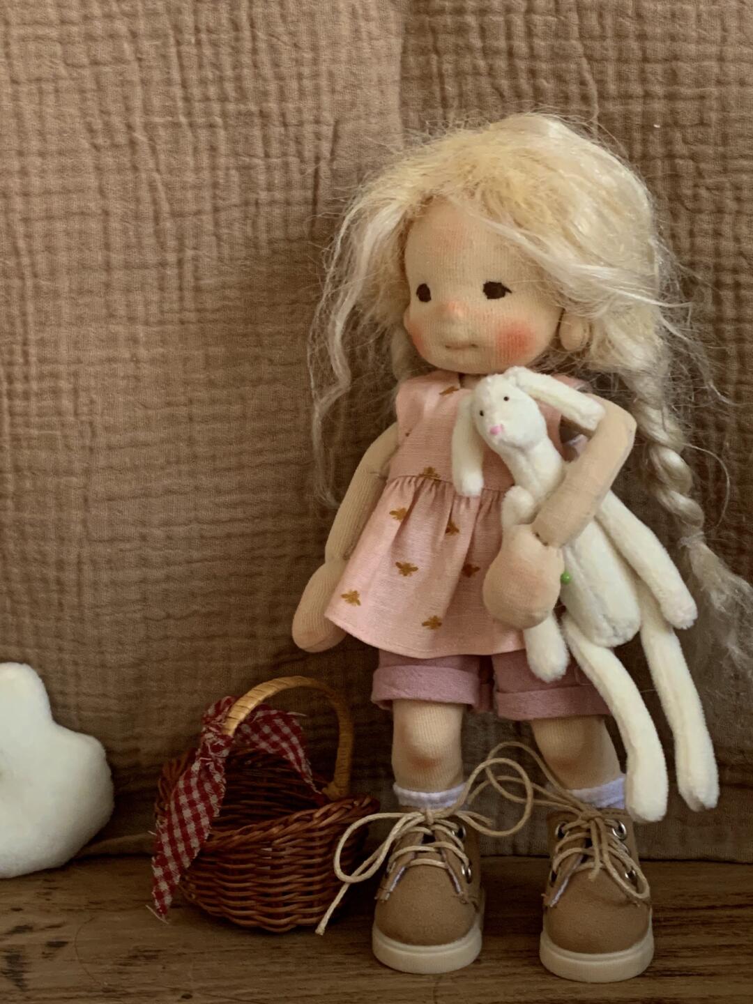 pink dress doll