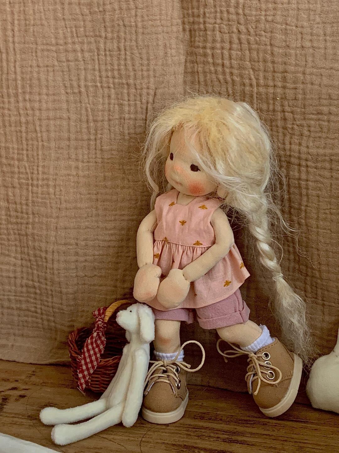 pink dress doll