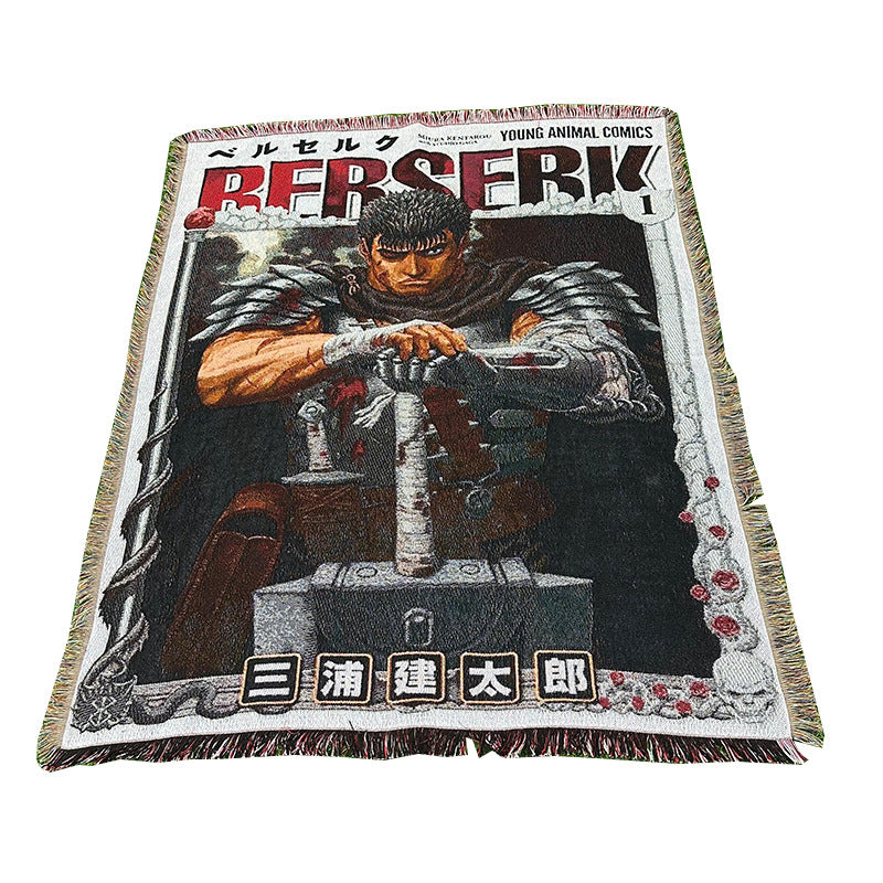 Anime - themed Boys' Retro Cartoon Sofa Blanke