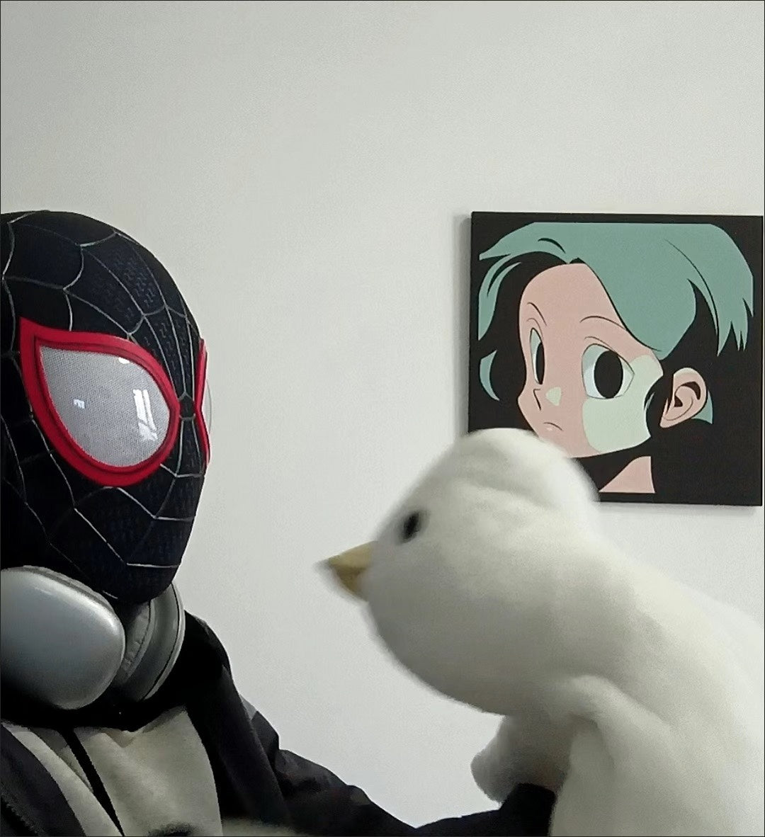 The mask from the Spider-Man: Into the Spider-Verse movie