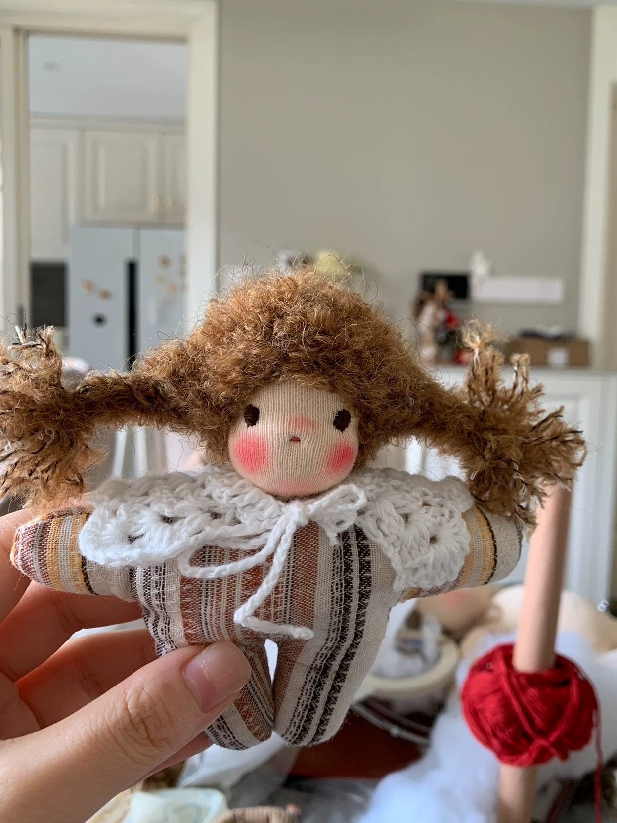 small Waldorf doll