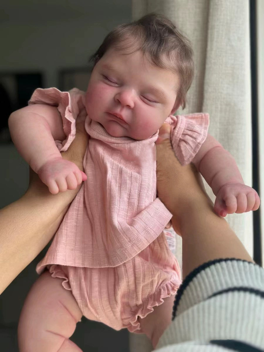 49Cm simulated baby doll cute baby, purely handmade and high-end