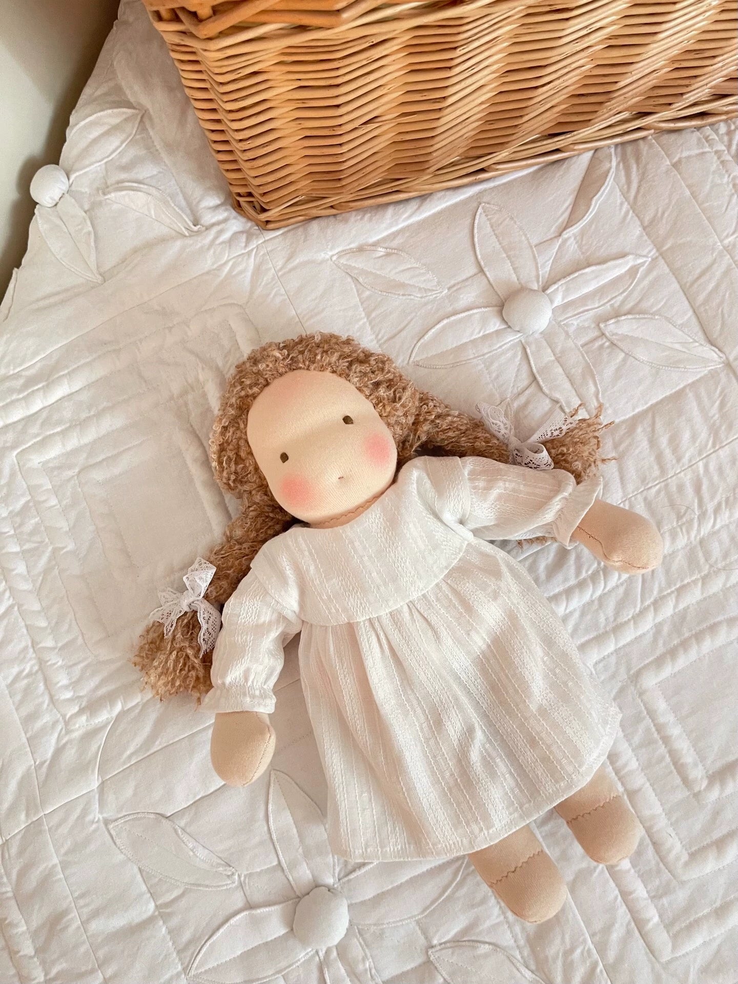 Little Princess in a White Dress