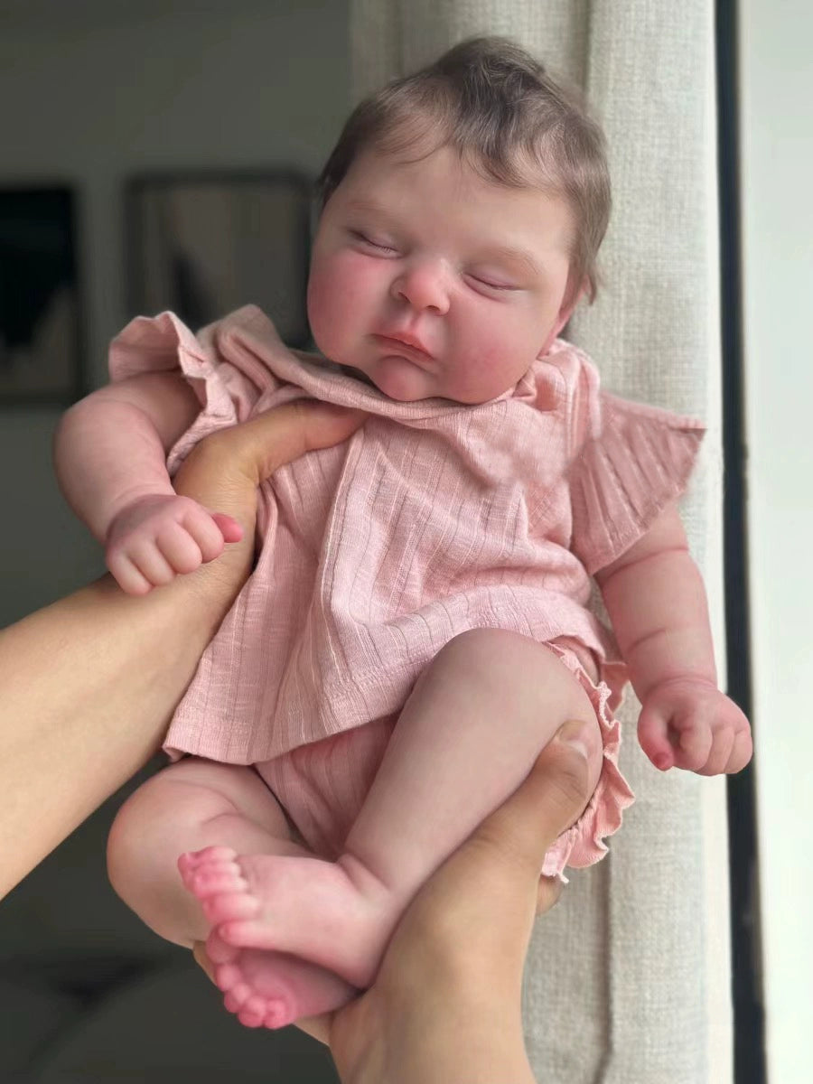 49Cm simulated baby doll cute baby, purely handmade and high-end