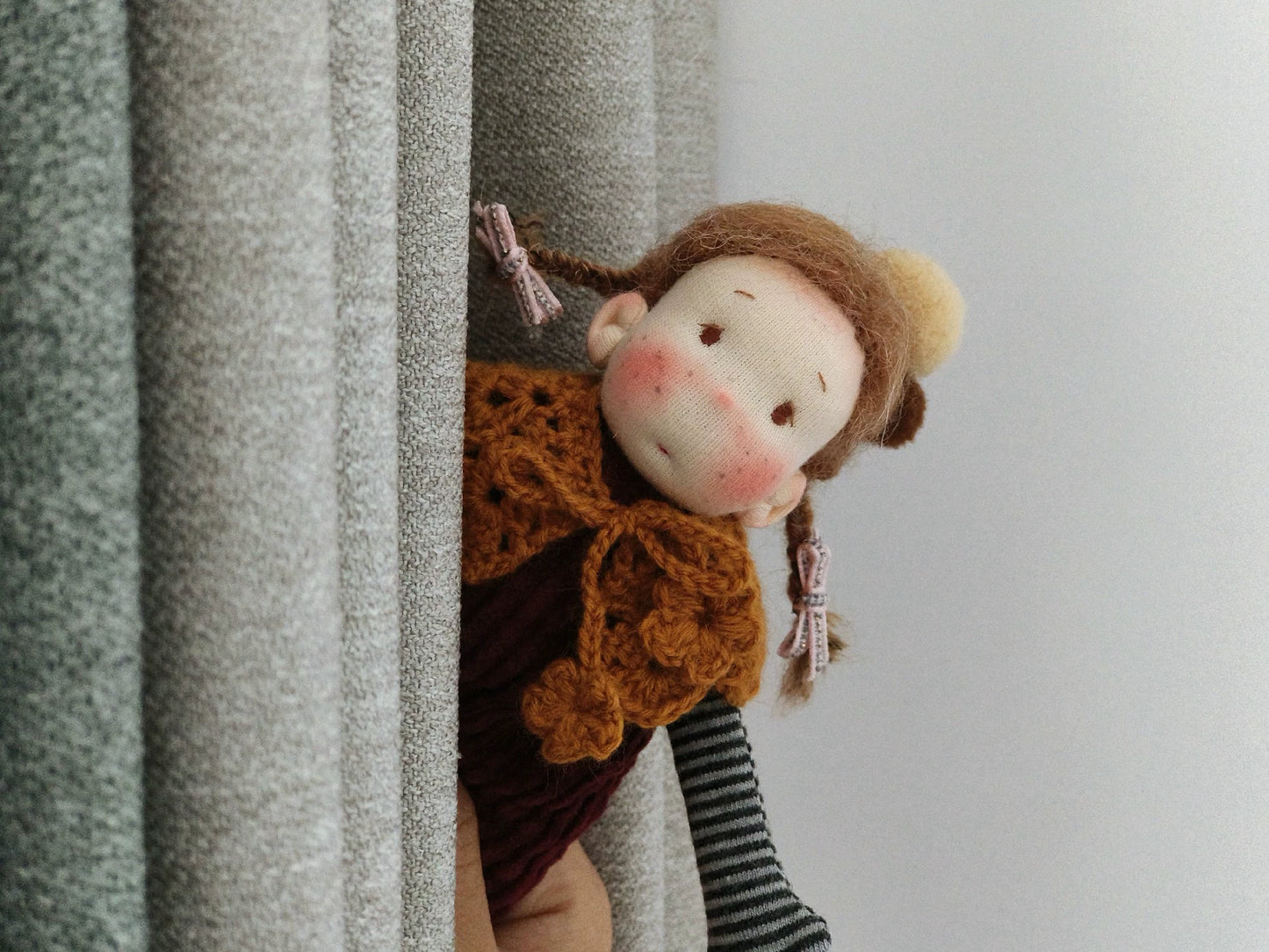 Waldorf doll, handmade