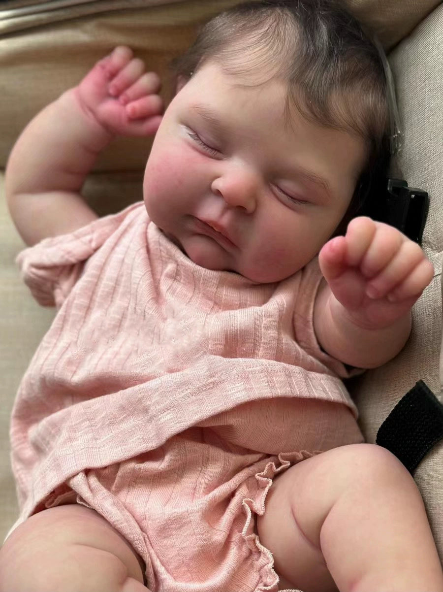 49Cm simulated baby doll cute baby, purely handmade and high-end