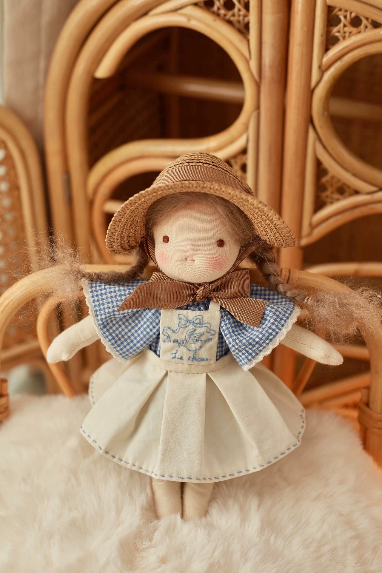 little girl wearing hat