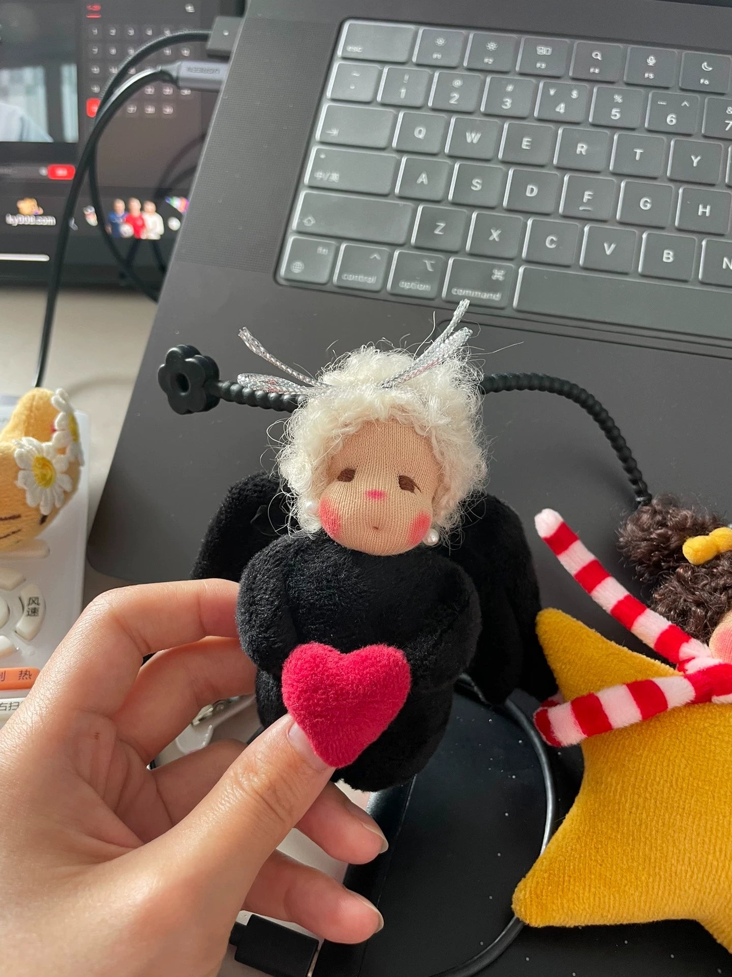 Waldorf Doll, Black Angel