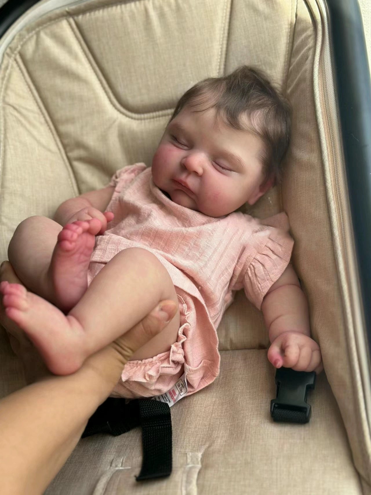49Cm simulated baby doll cute baby, purely handmade and high-end