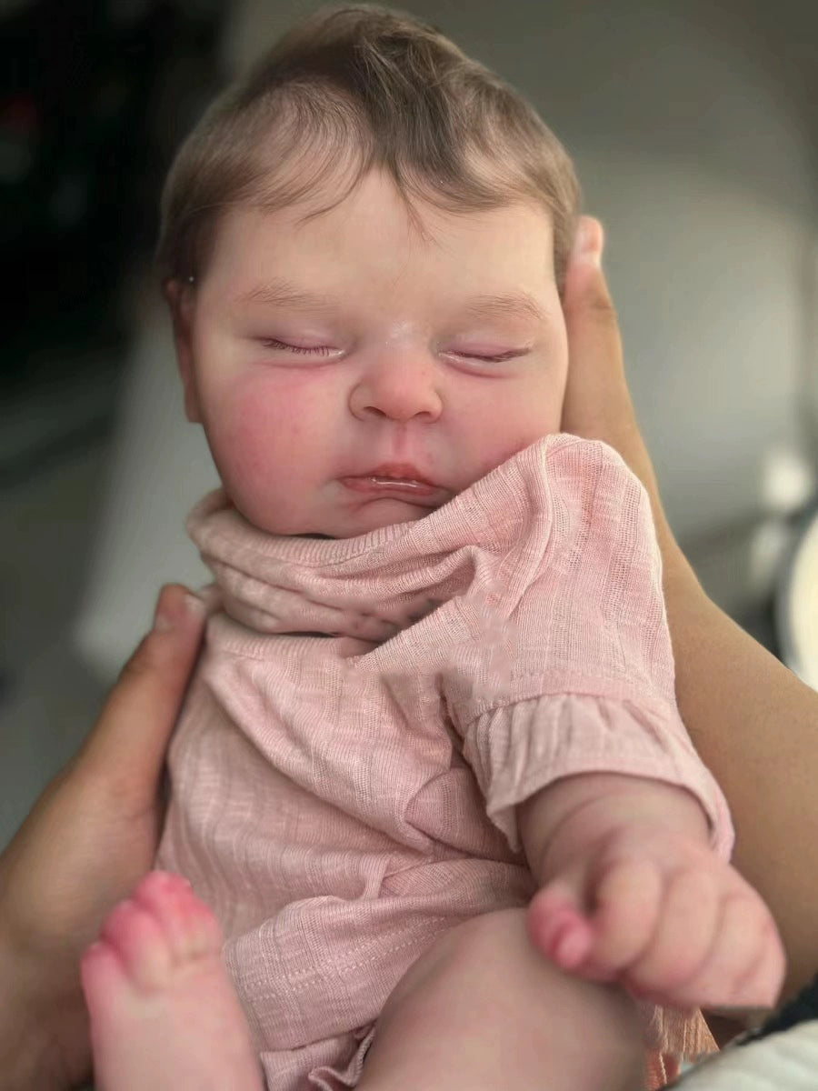 49Cm simulated baby doll cute baby, purely handmade and high-end