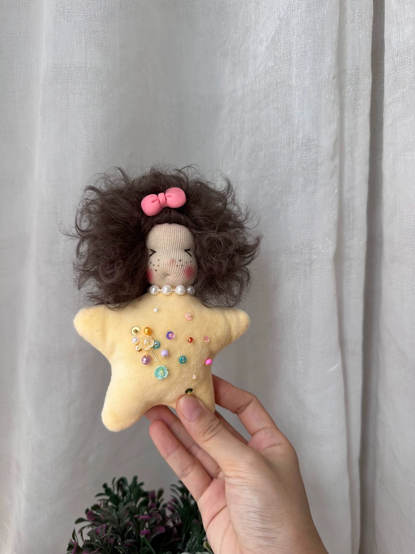 a cute afro sister