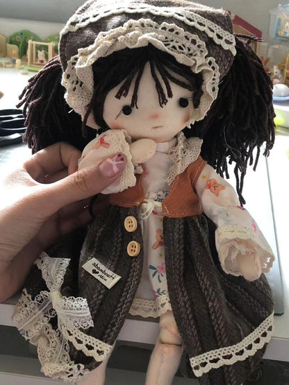 Waldorf doll, hands and feet movable