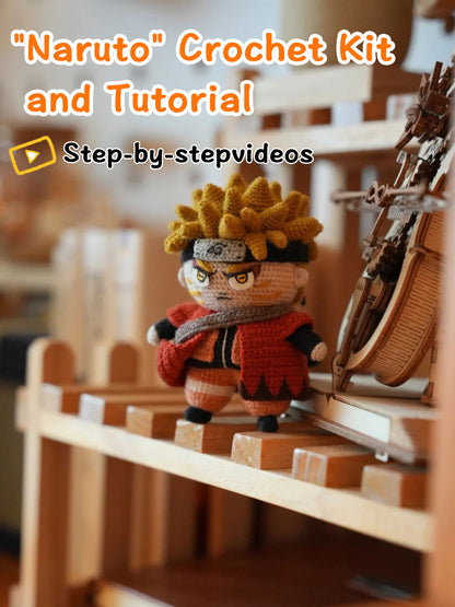 naruto doll, naruto doll, crochet doll, cute crochet doll，adorable plushies