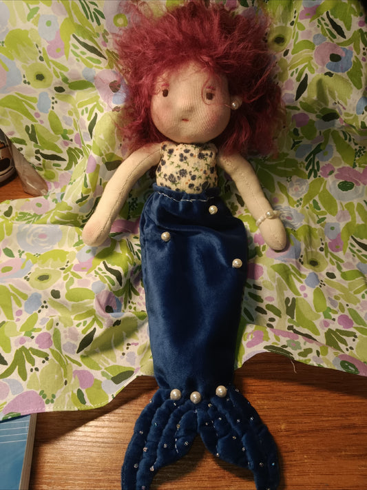Waldorf doll, mermaid