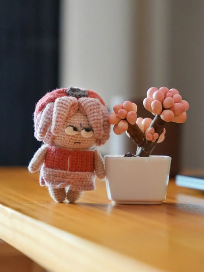 naruto doll, naruto doll, crochet doll, cute crochet doll，adorable plushies
