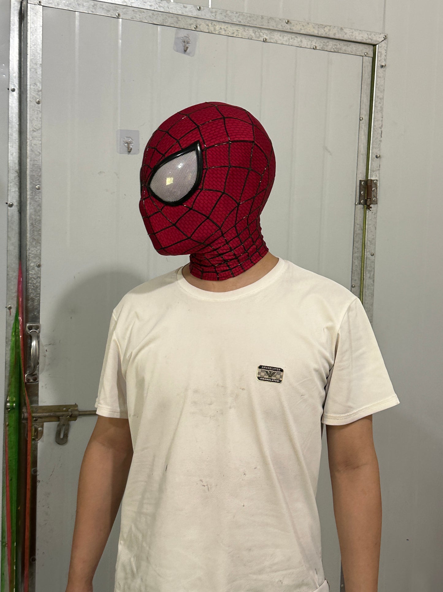 The full-face helmet version of the mask from The Amazing Spider-Man 2