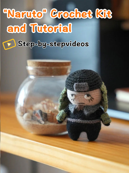 naruto doll, naruto doll, crochet doll, cute crochet doll，adorable plushies