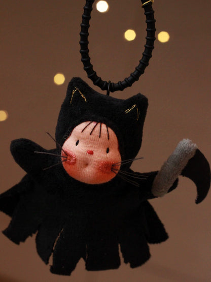 Waldorf doll, little ghost