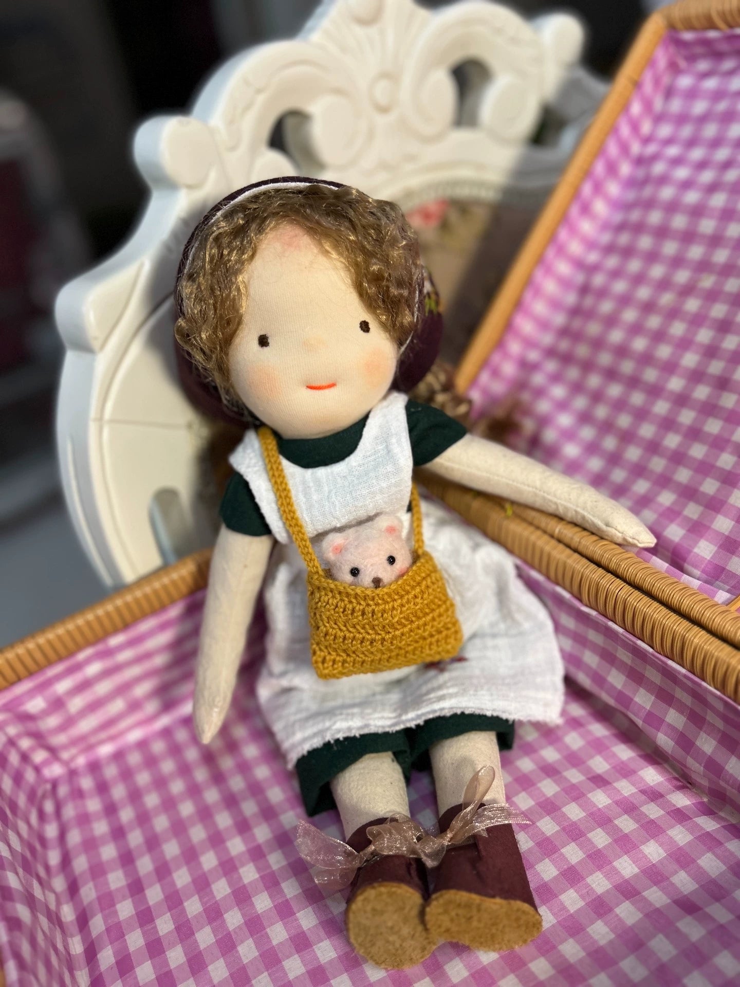 Waldorf doll pastoral elf