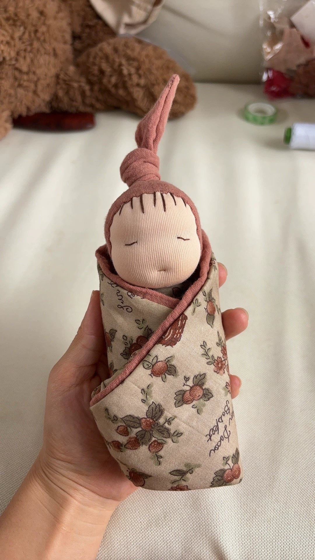 Waldorf Doll Soothing Towel