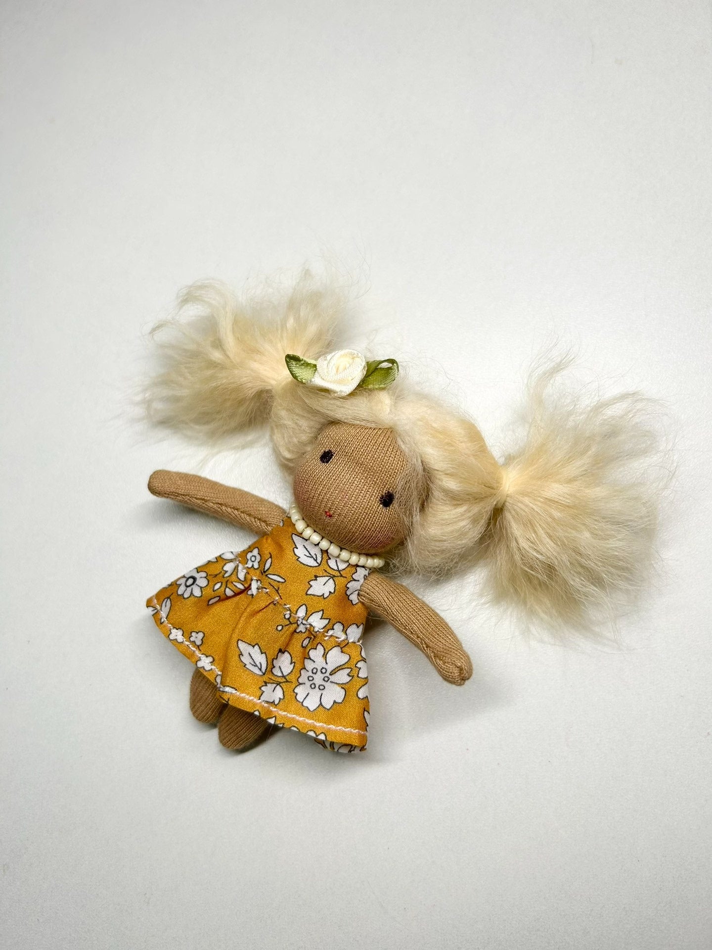 Doll pendant, Waldorf doll.