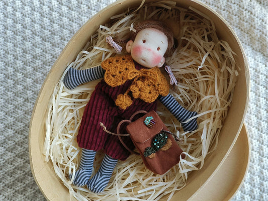 Waldorf doll, handmade