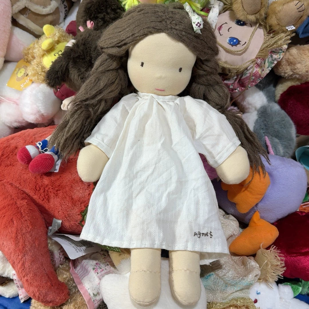 White skirt doll