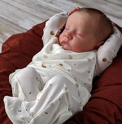 3D high-color full-lined silicone can enter the water to regenerate the doll simulation baby baby rubber doll model bionic toy