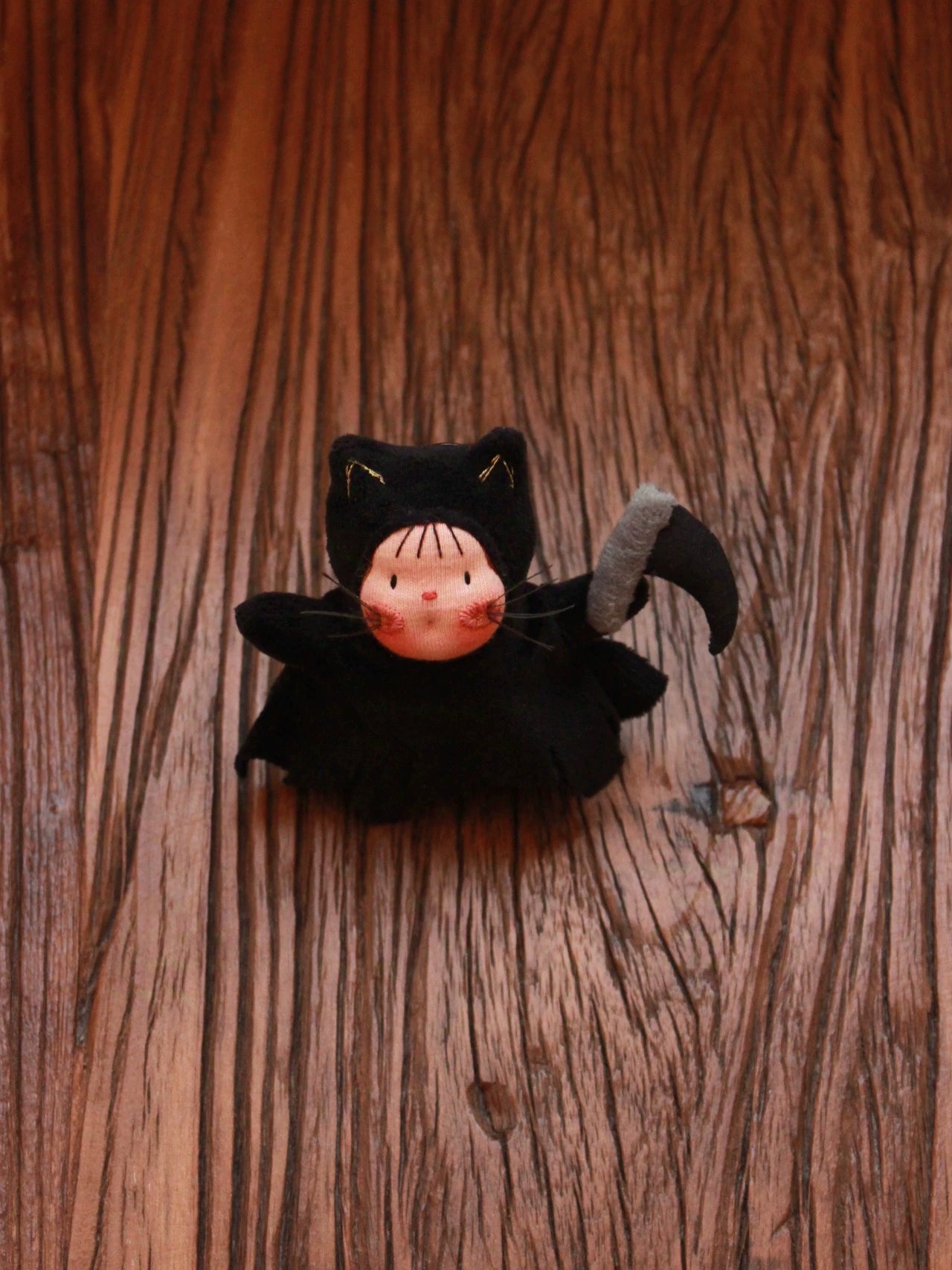 Waldorf doll, little ghost