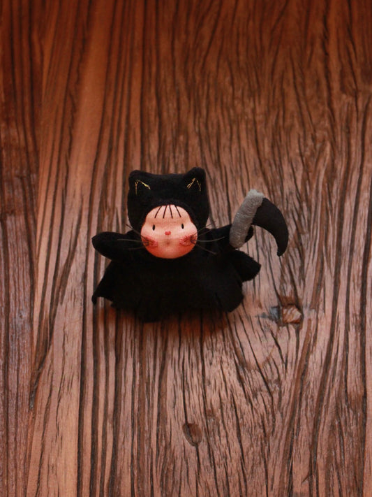 Waldorf doll, little ghost