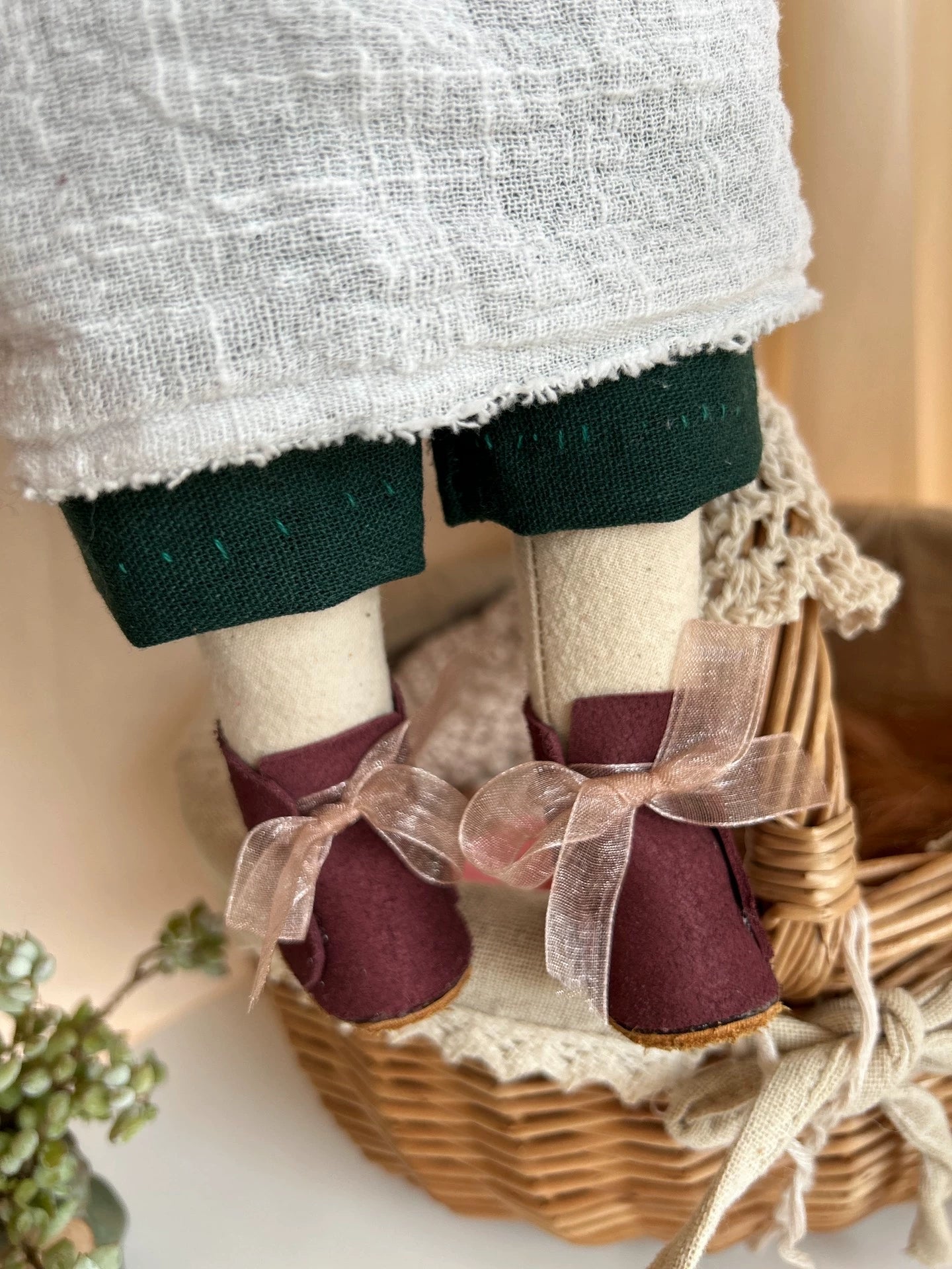 Waldorf doll pastoral elf