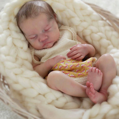3D high-color full-lined silicone can enter the water to regenerate the doll simulation baby baby rubber doll model bionic toy