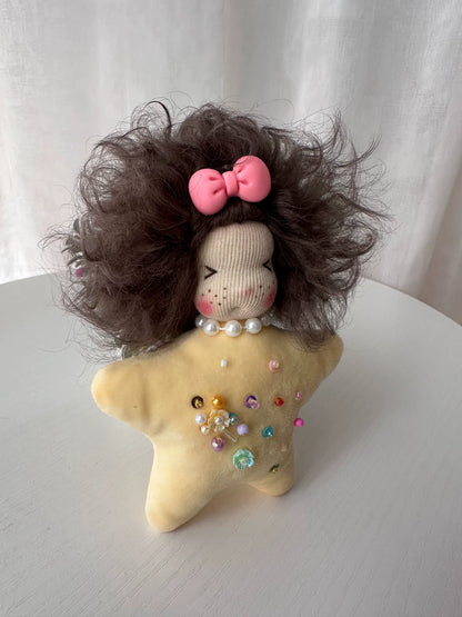 a cute afro sister