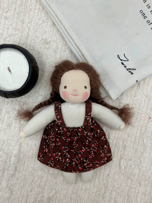 floral skirt doll