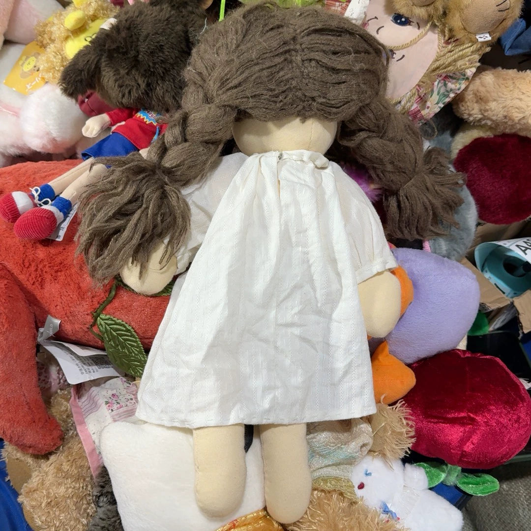 White skirt doll