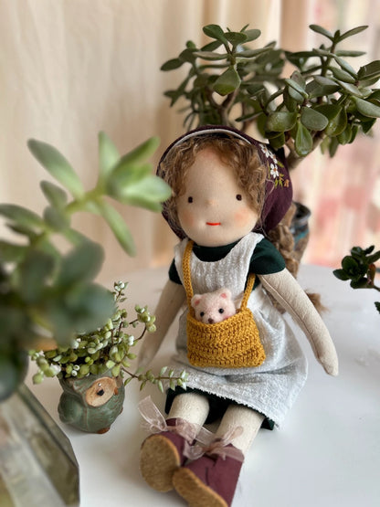 Waldorf doll pastoral elf