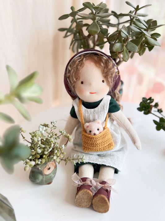 Waldorf doll pastoral elf