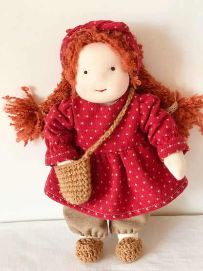 Waldorf doll, height: 26c m