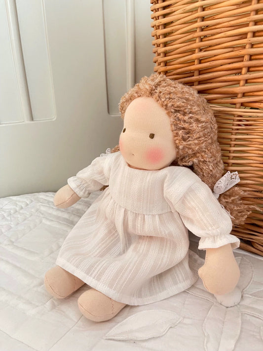 Little Princess in a White Dress