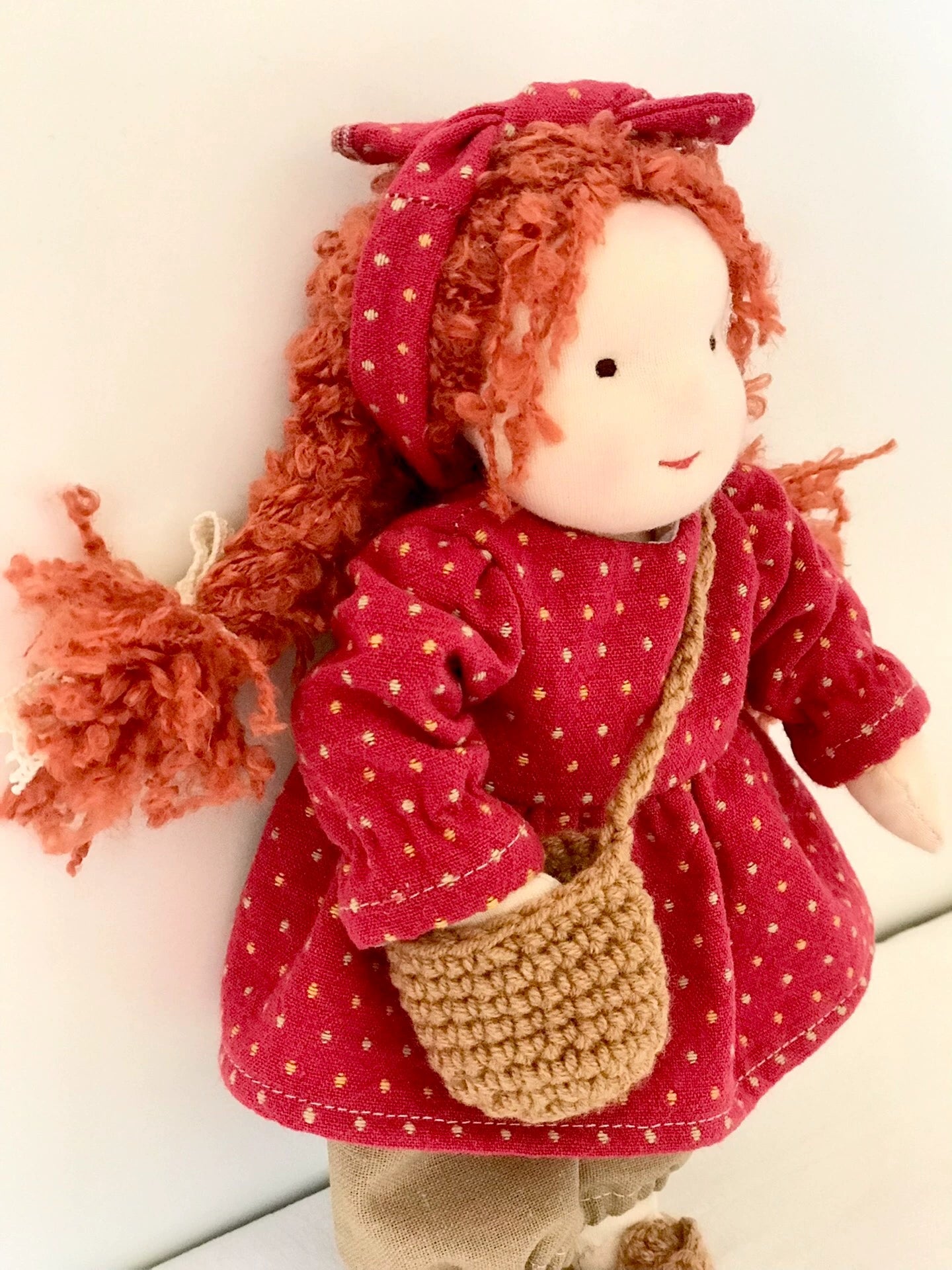 Waldorf doll, height: 26c m