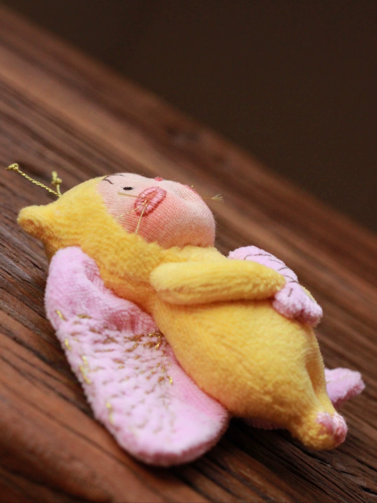Waldorf doll, cute moth