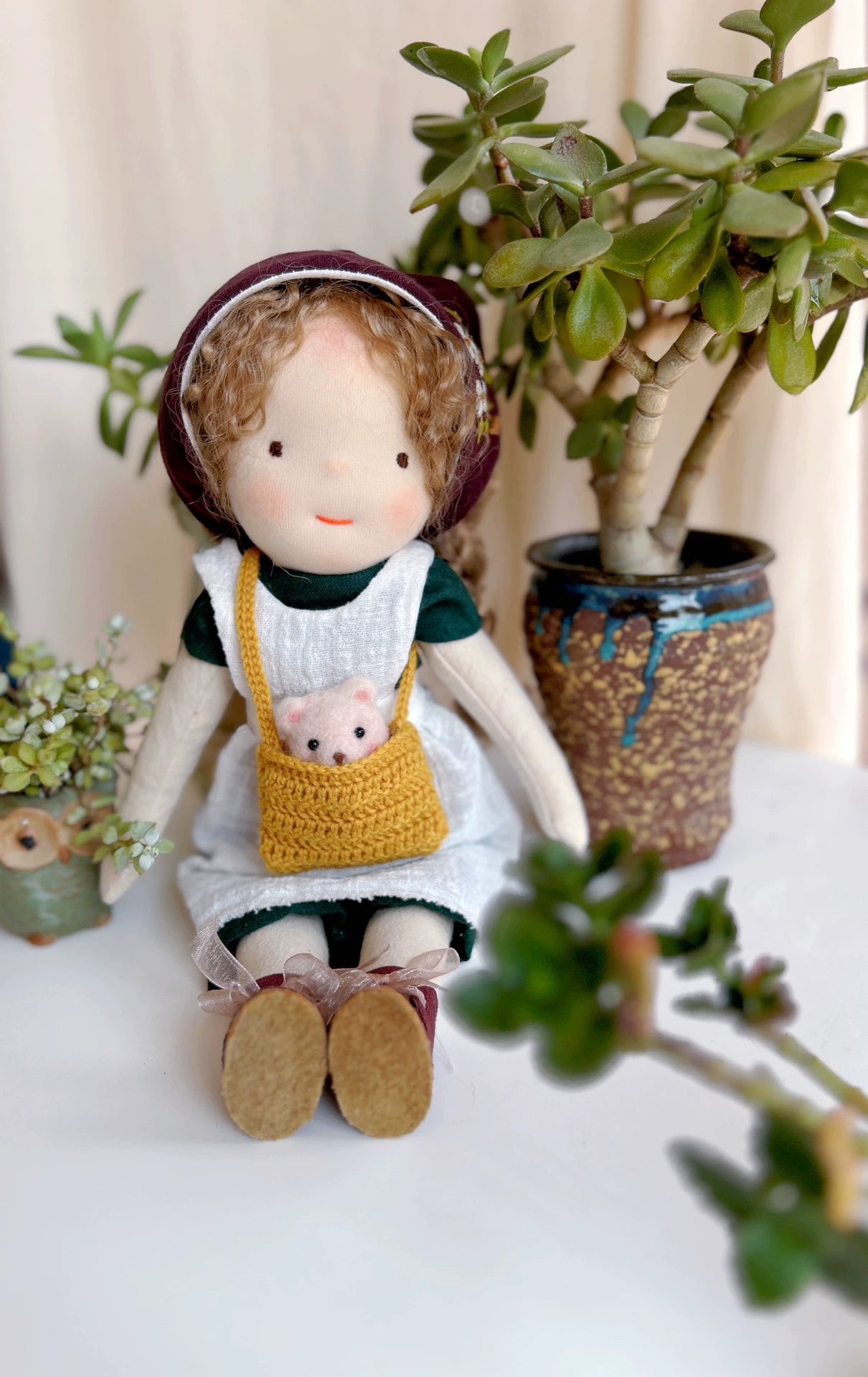 Waldorf doll pastoral elf