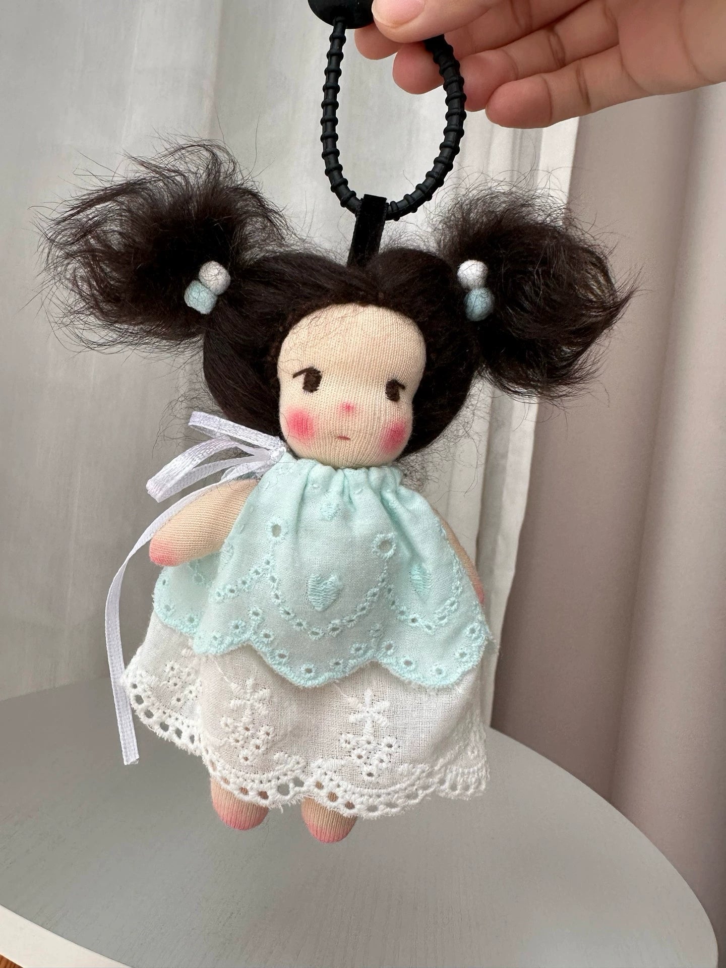 Waldorf doll, filled with pure wool