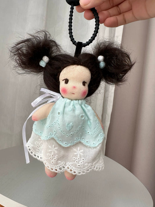 Waldorf doll, filled with pure wool