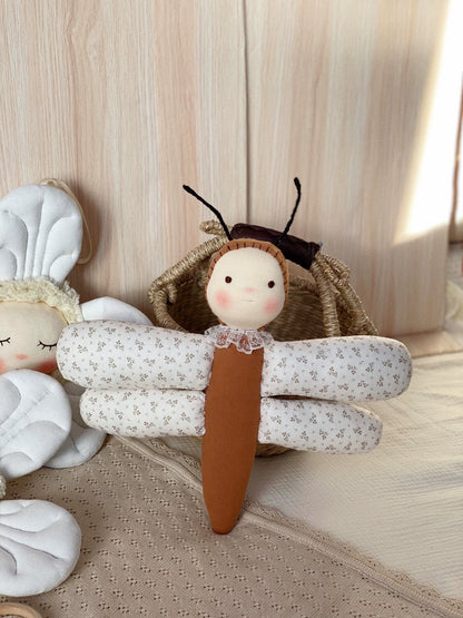 Waldorf dragonfly doll