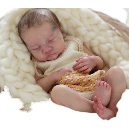 3D high-color full-lined silicone can enter the water to regenerate the doll simulation baby baby rubber doll model bionic toy